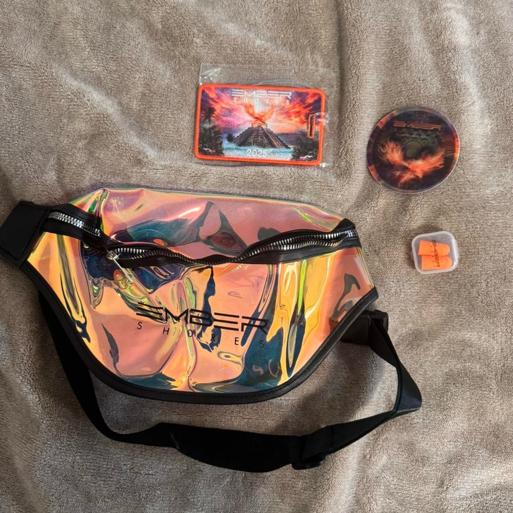 Holographic ILLENIUM EMBER SHORES BAG